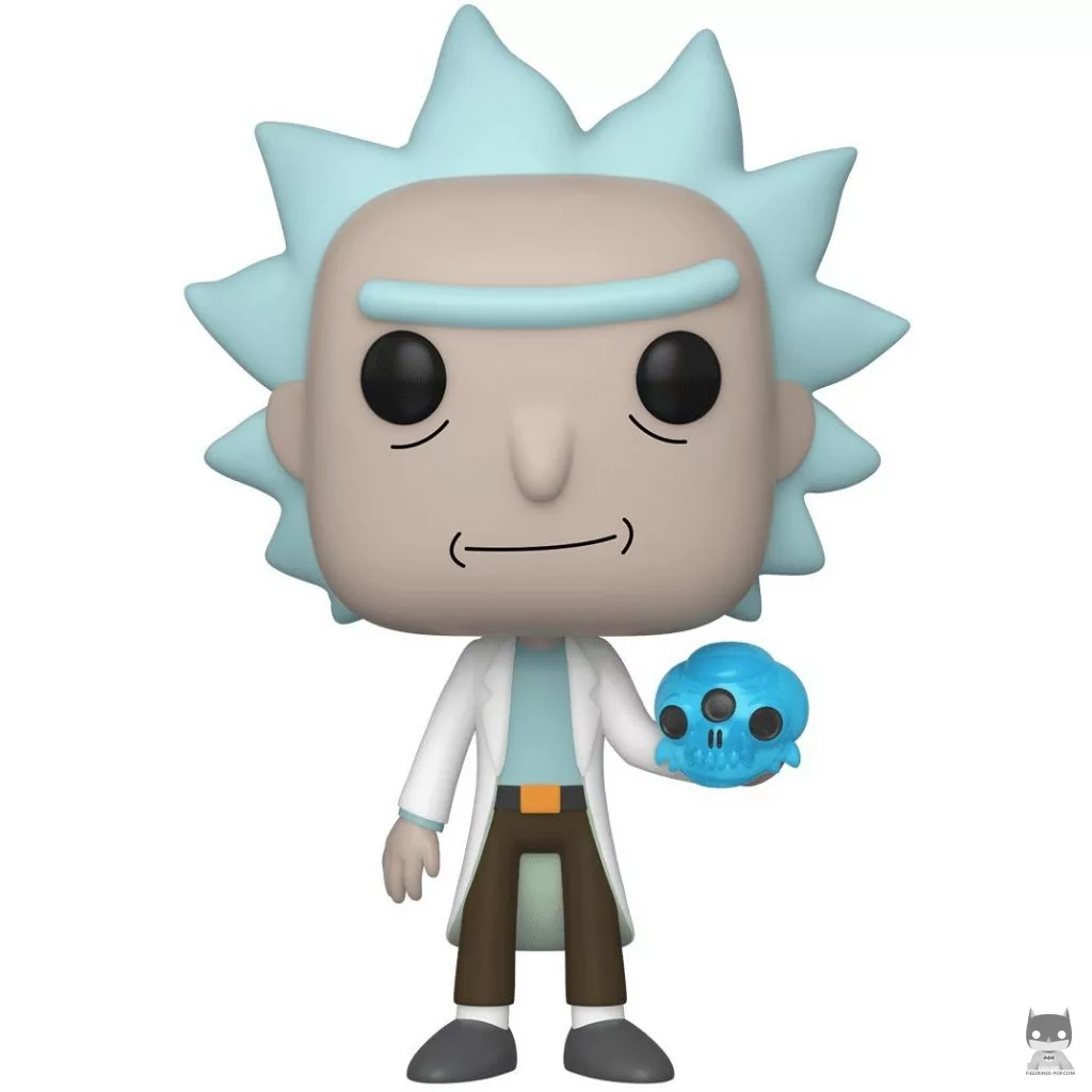 Figurine Funko POP Rick avec Crâne de Cristal (Rick et Morty)
