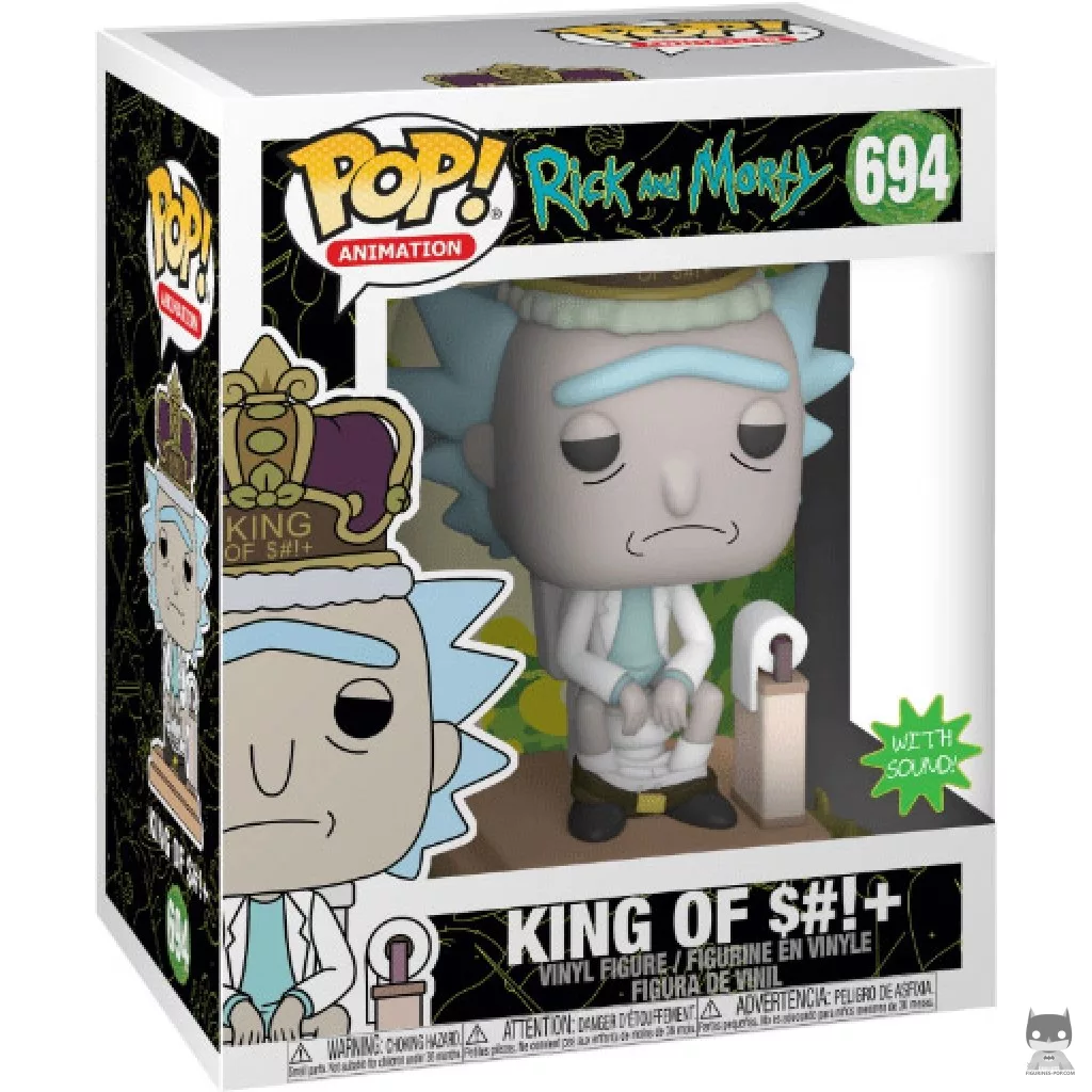 Figurine Funko POP Roi de M#!+ avec boîte