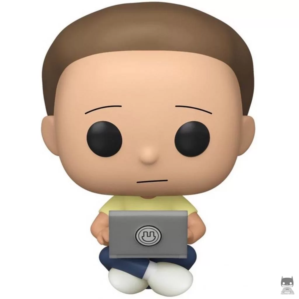 Figurine Funko POP Morty avec Ordinateur (Rick et Morty)