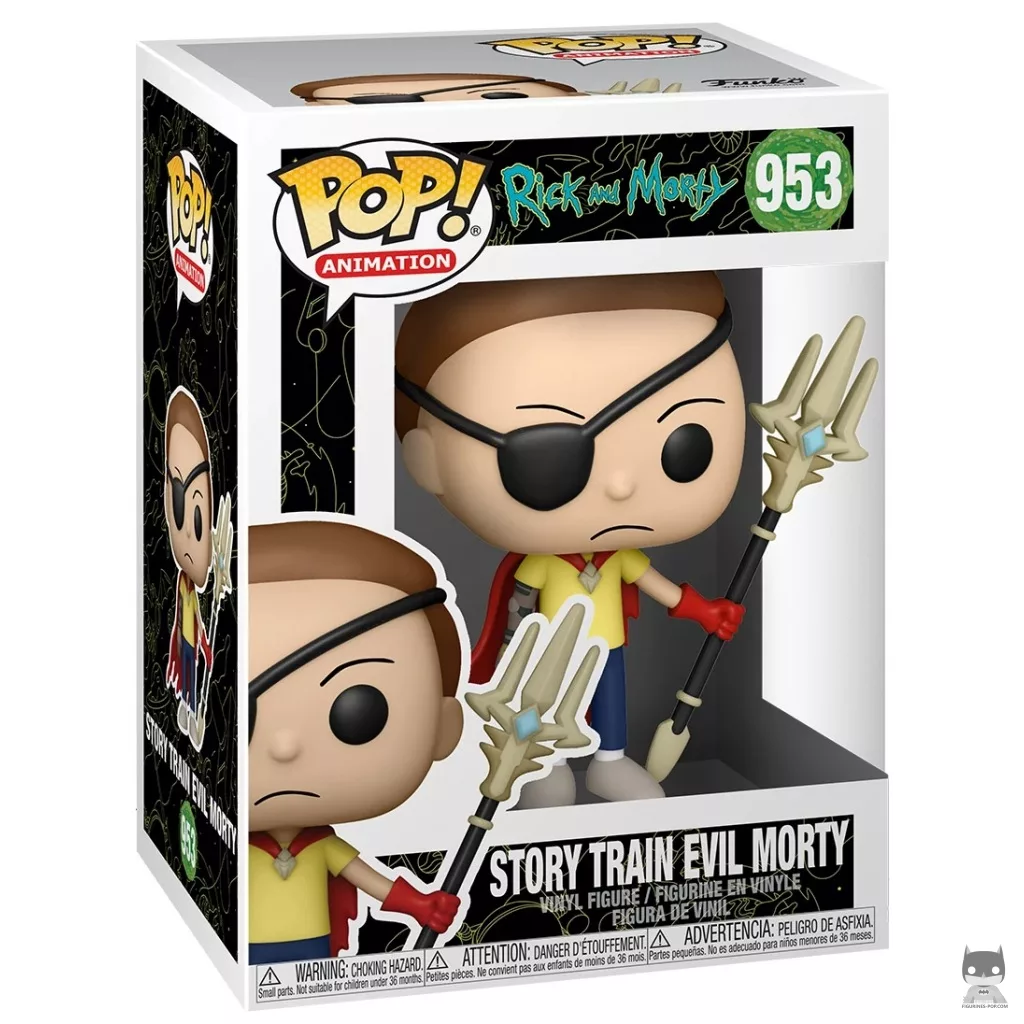 Figurine Funko POP Morty Méchant Story Train avec boîte
