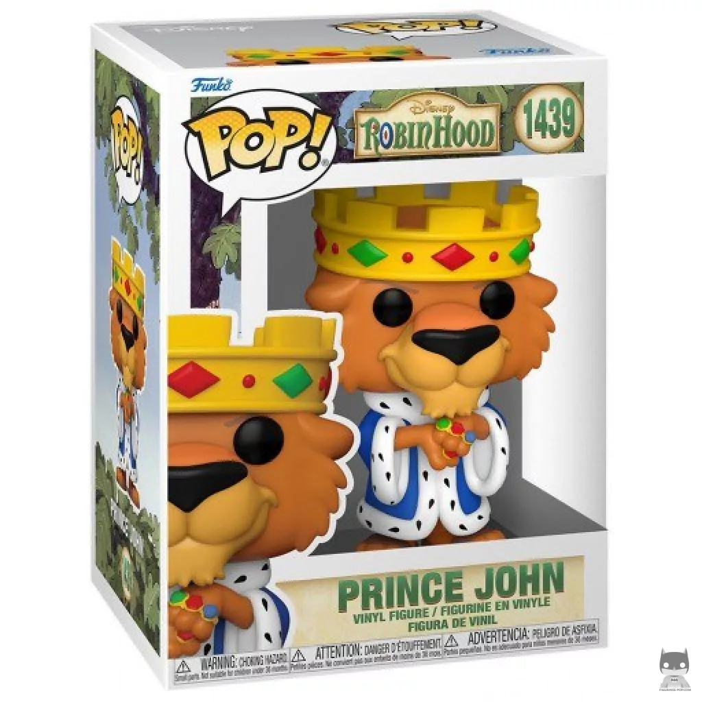 Figurine Funko POP Prince Jean avec boîte
