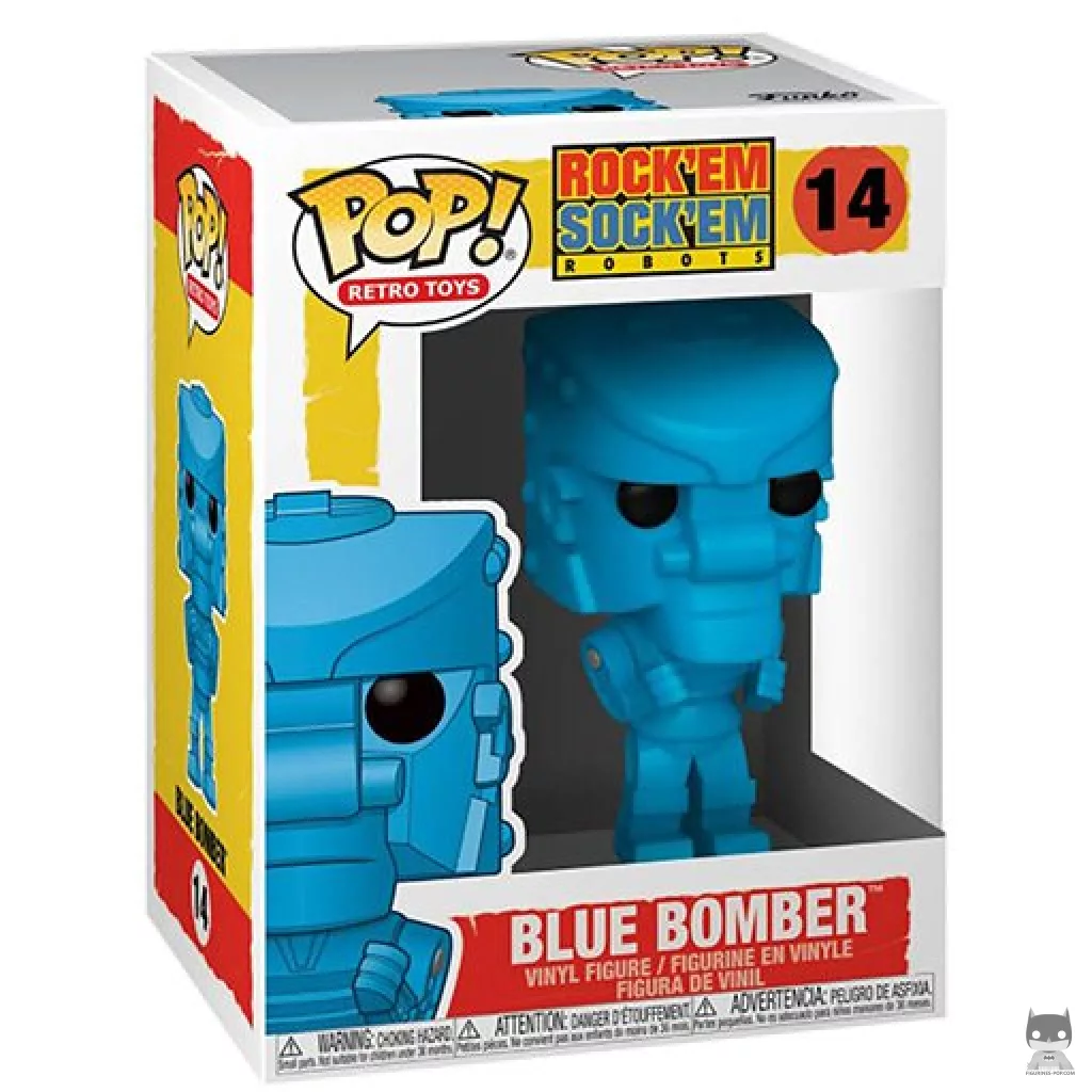Figurine Funko POP Robot Blue Bomber avec boîte