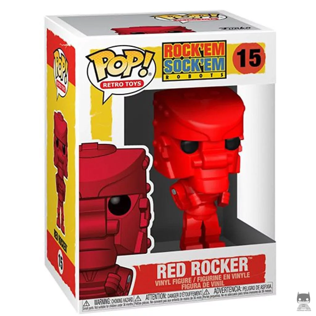 Figurine Funko POP Robot Red Rocker avec boîte
