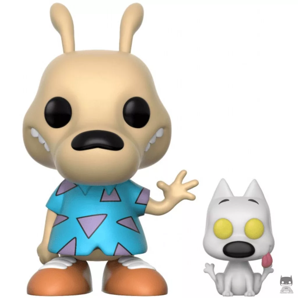 Figurine Funko POP Rocko avec Spunky (Rocko's Modern Life)