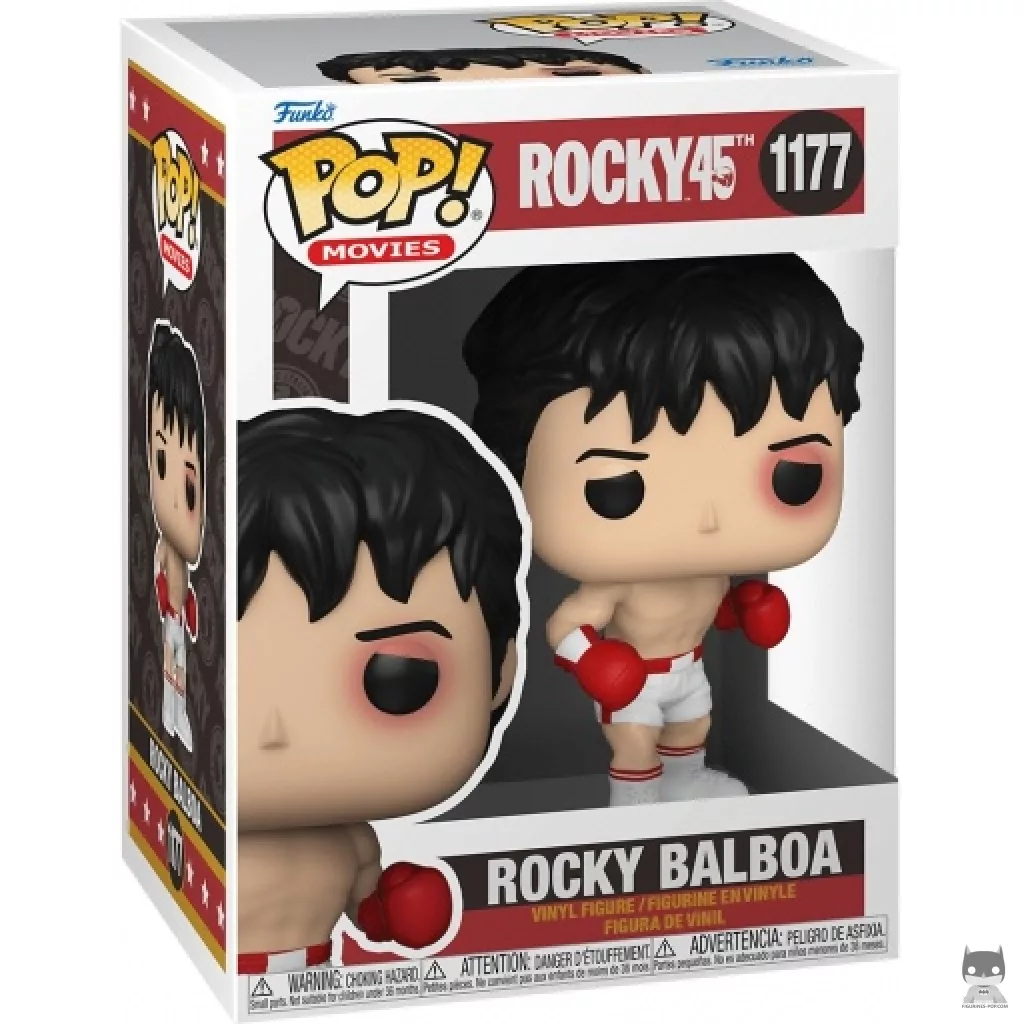 Figurine Funko POP Rocky Balboa avec boîte