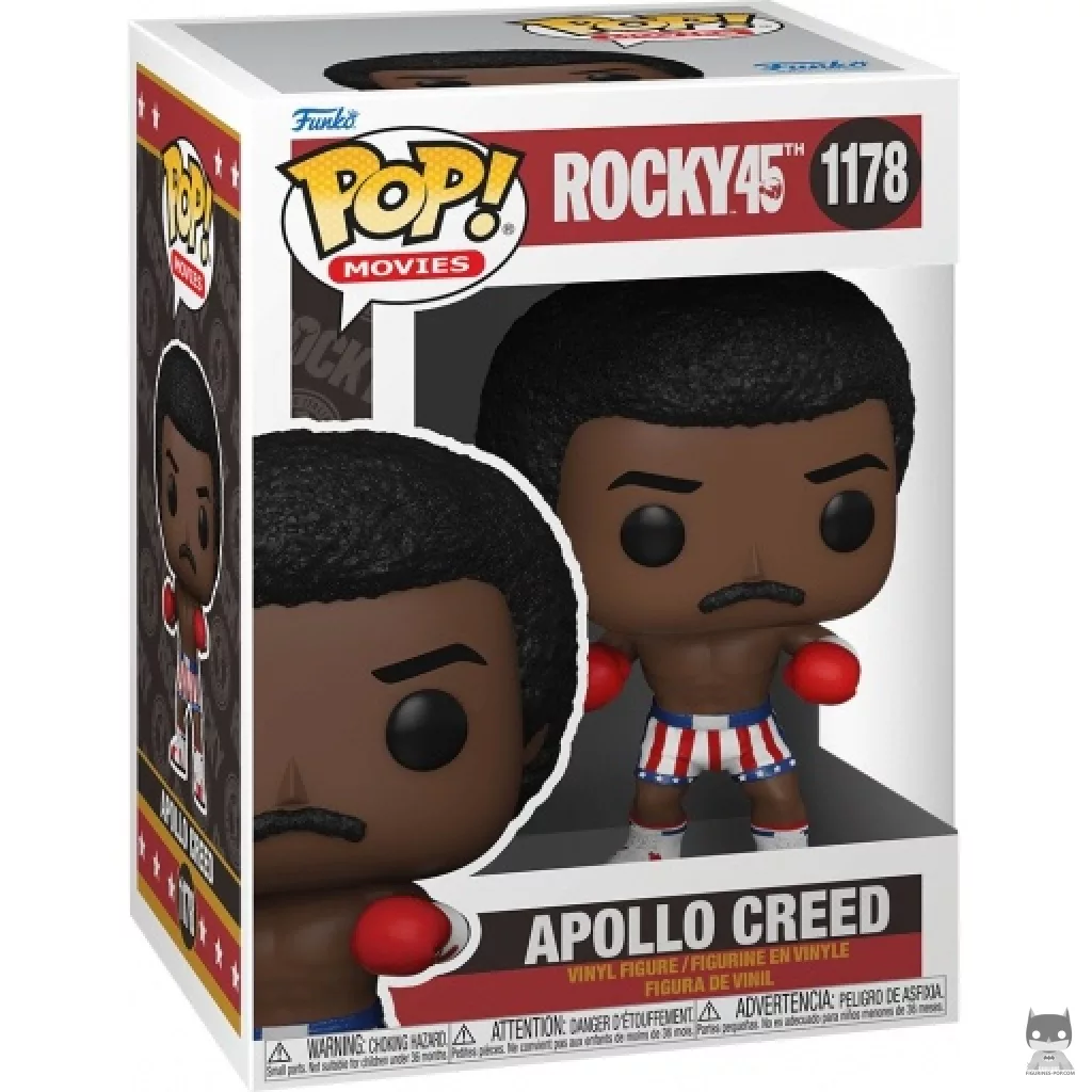 Figurine Funko POP Apollo Creed avec boîte