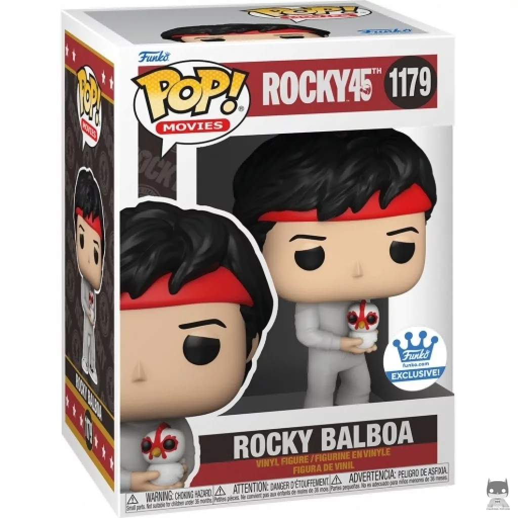 Figurine Funko POP Rocky Balboa avec boîte