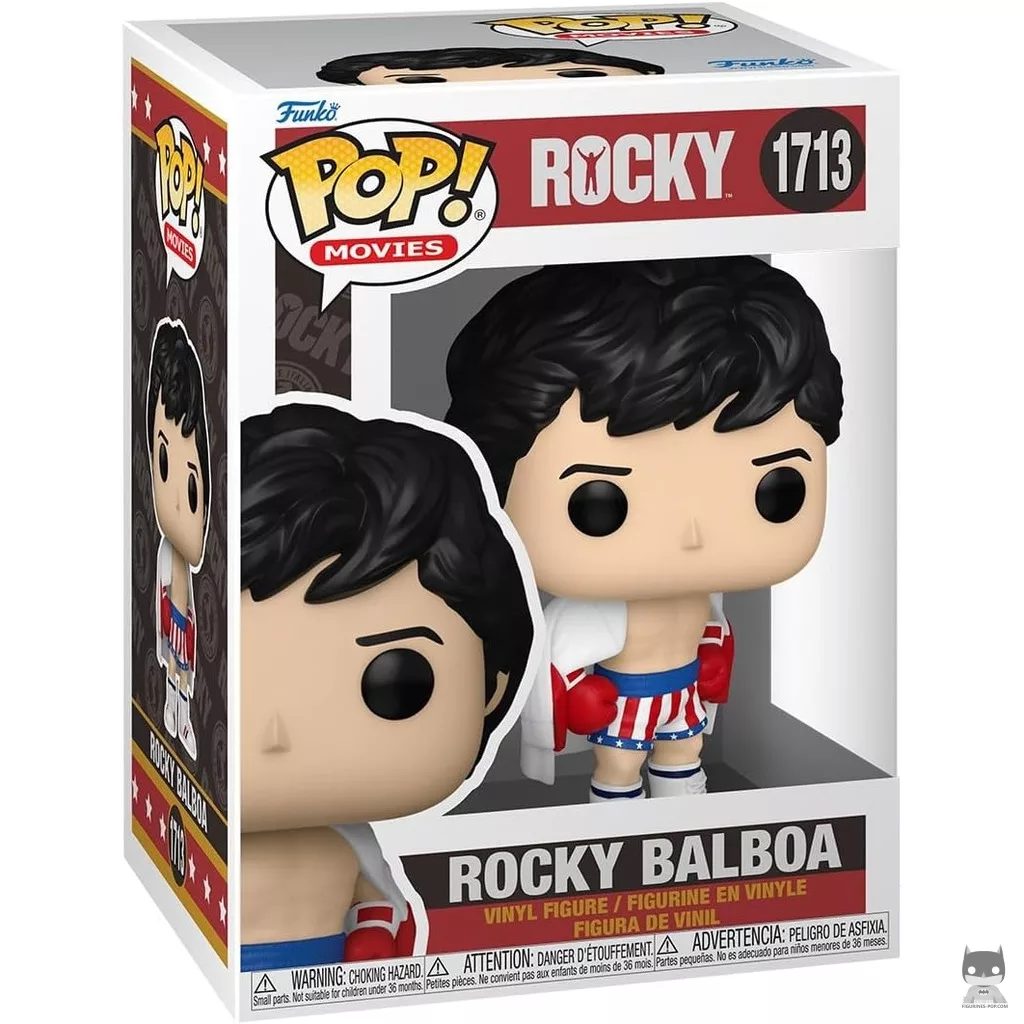 Figurine Funko POP Rocky Balboa avec boîte