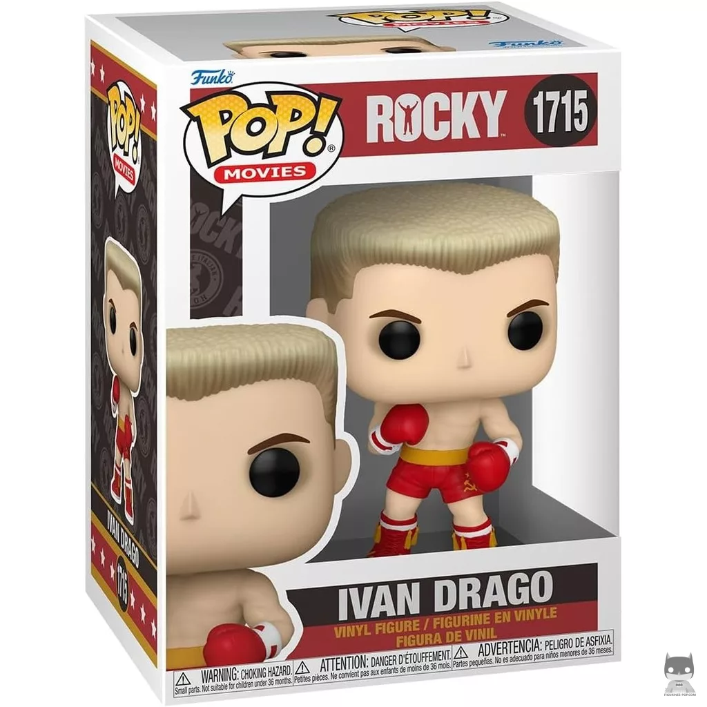 Figurine Funko POP Ivan Drago avec boîte