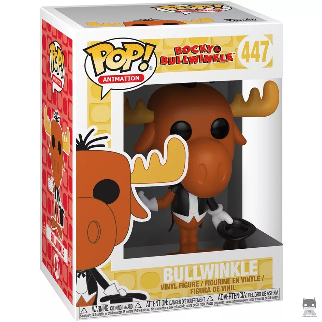 Figurine Funko POP Bullwinkle avec boîte