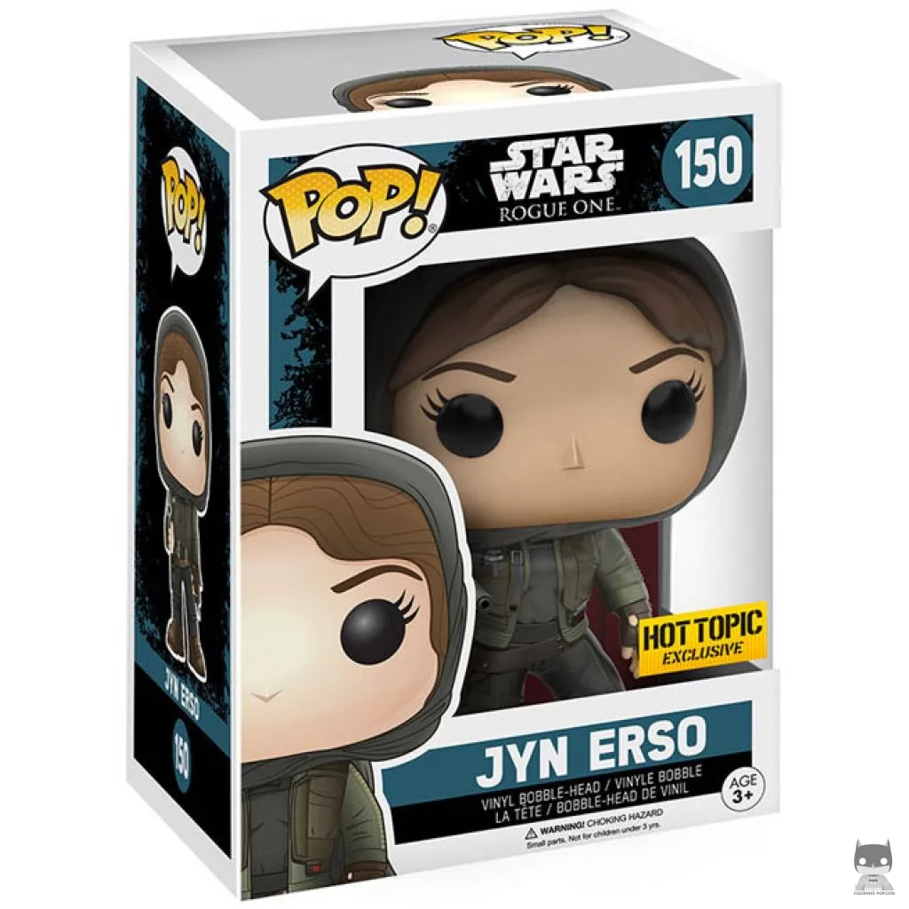 Figurine Funko POP Jyn Erso avec Capuche avec boîte