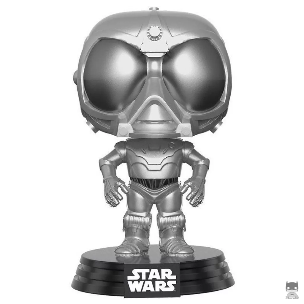 Figurine Funko POP Droïde de l'Etoile de la Mort (Chrome) (Rogue One : A Star Wars Story)