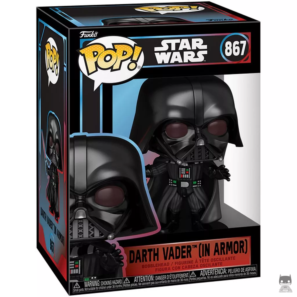 Figurine Funko POP Dark Vador (en armure) avec boîte
