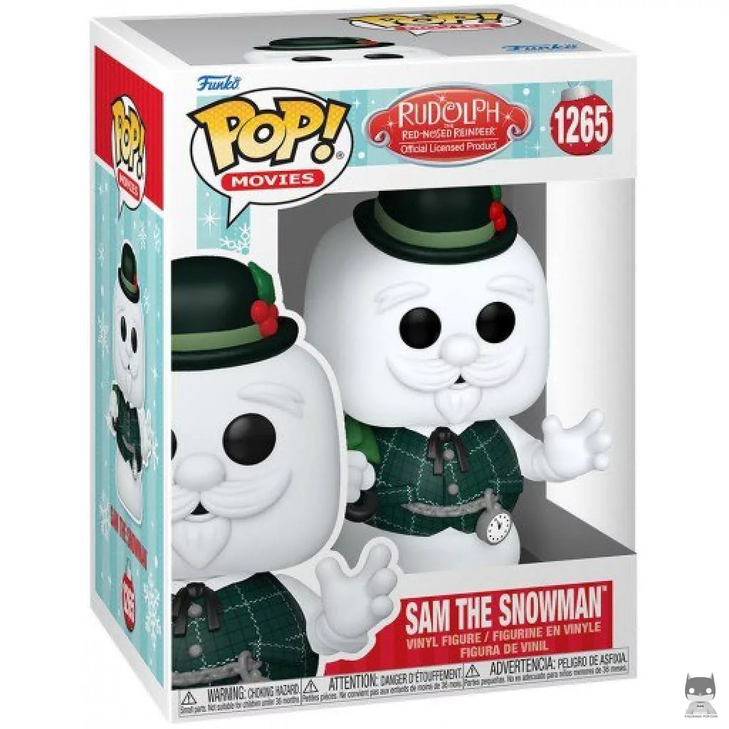 Figurine Funko POP Sam le Bonhomme de Neige avec boîte