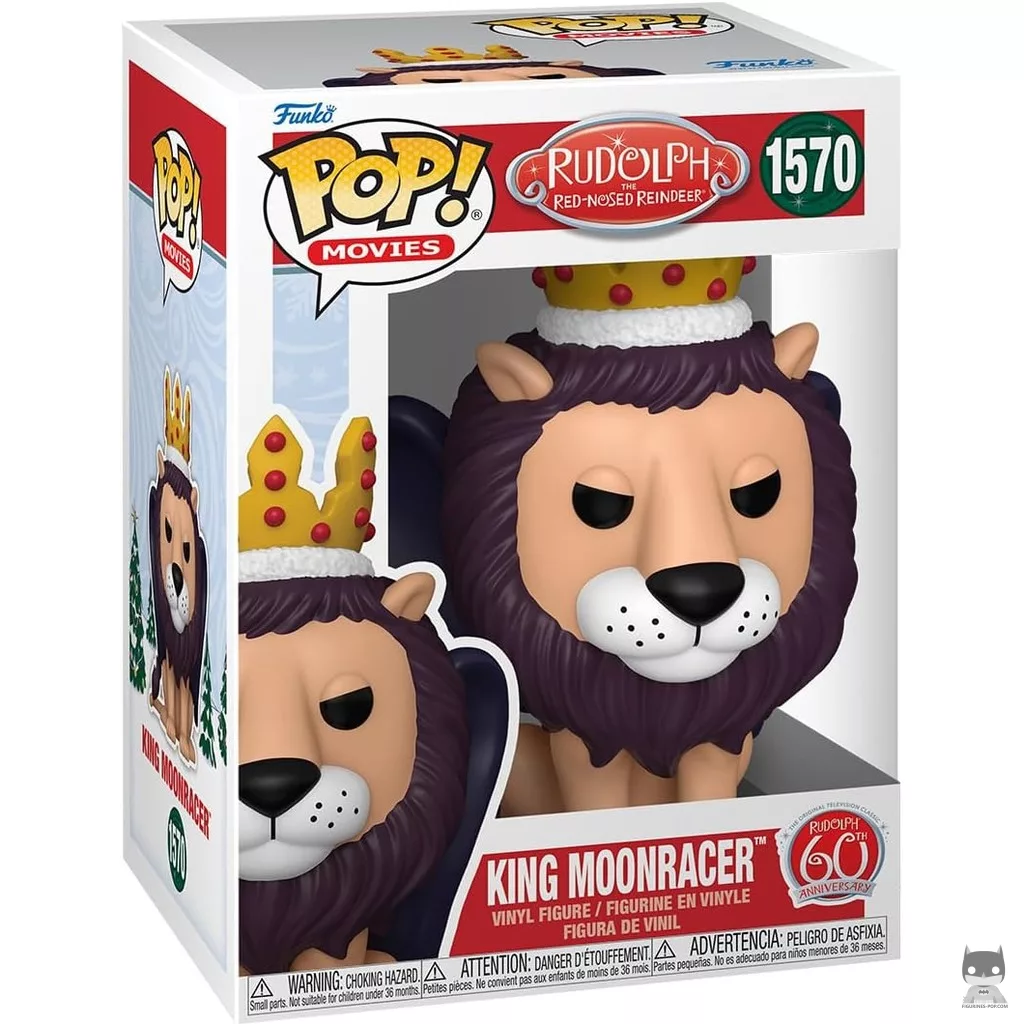 Figurine Funko POP Roi Moonracer (60th Anniversary) avec boîte