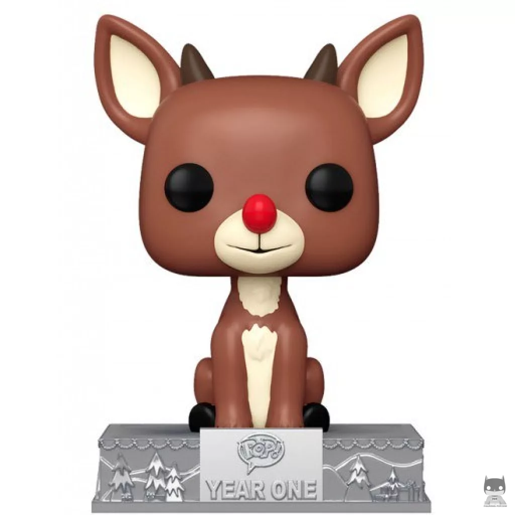 Figurine Funko POP Rudolph  (Célébration 25 Ans) (Rudolphe le renne au nez rouge)