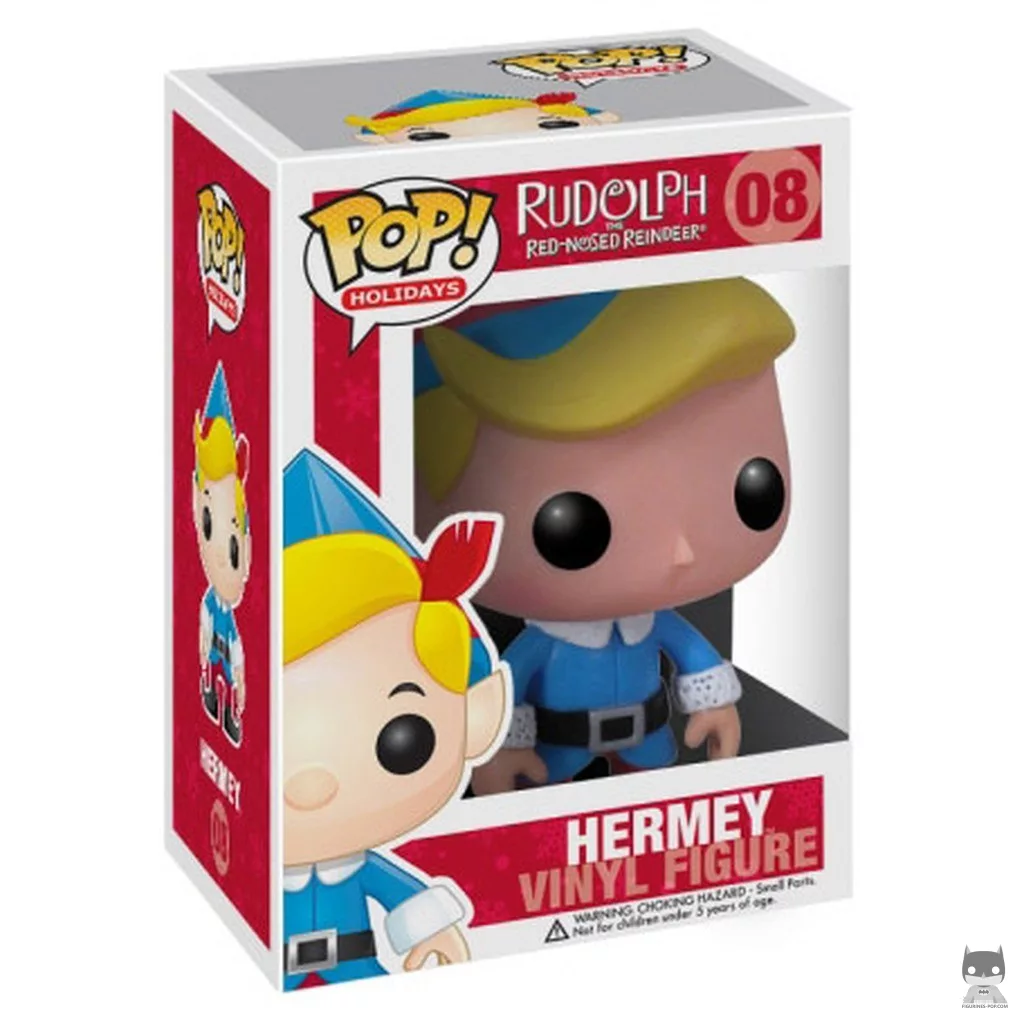 Figurine Funko POP Hermey l'Elf avec boîte