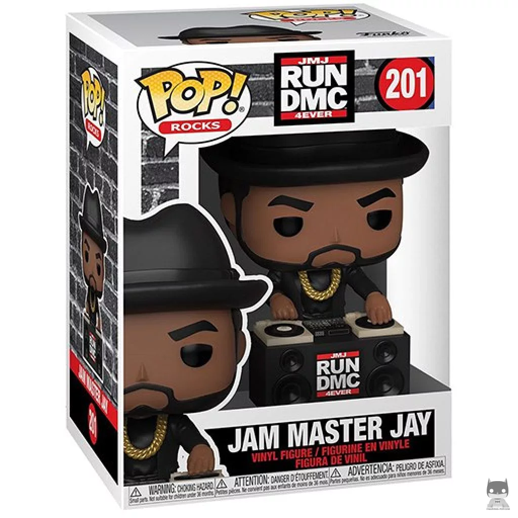 Figurine Funko POP Jam Master Jay avec boîte