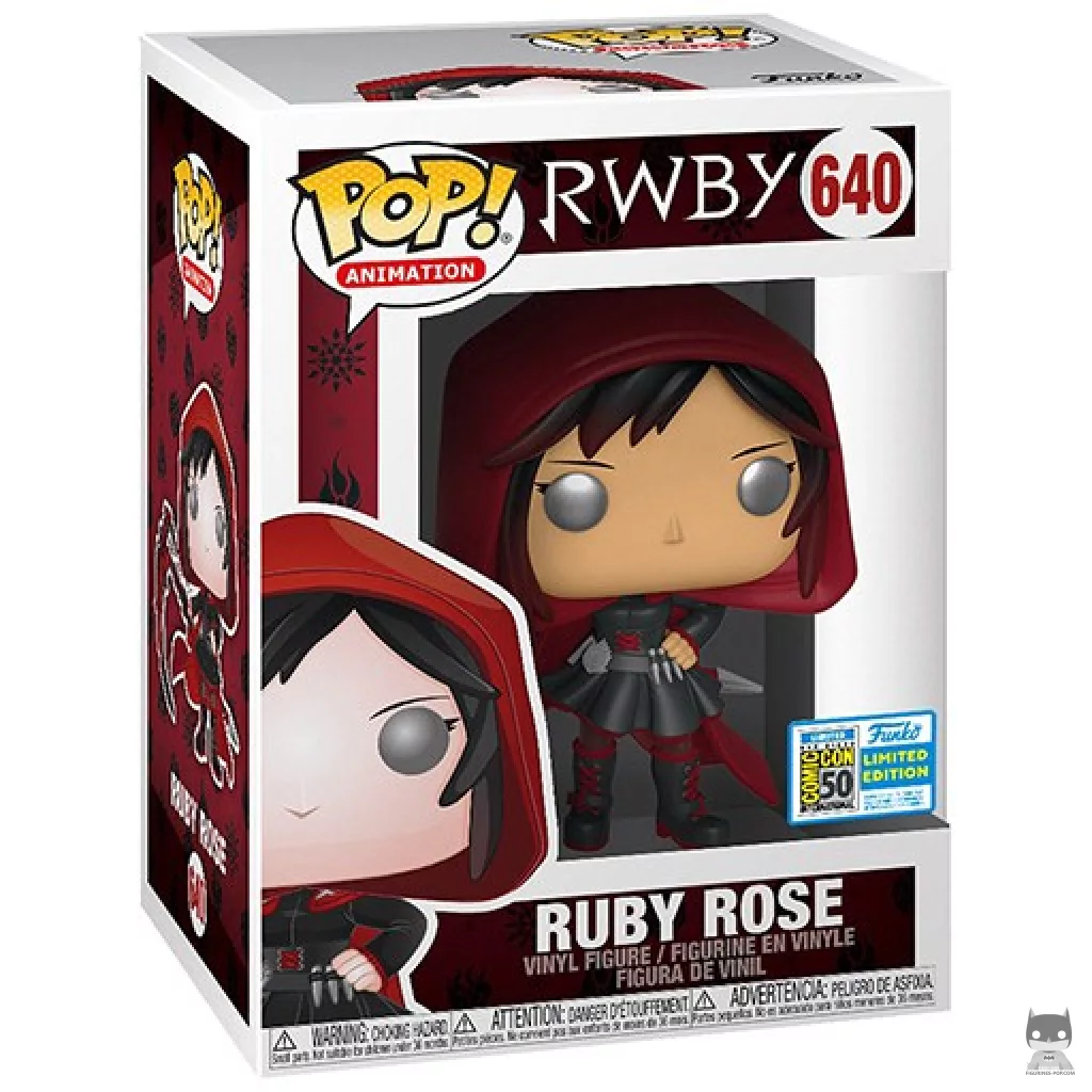 Figurine Funko POP Ruby Rose avec Capuche avec boîte