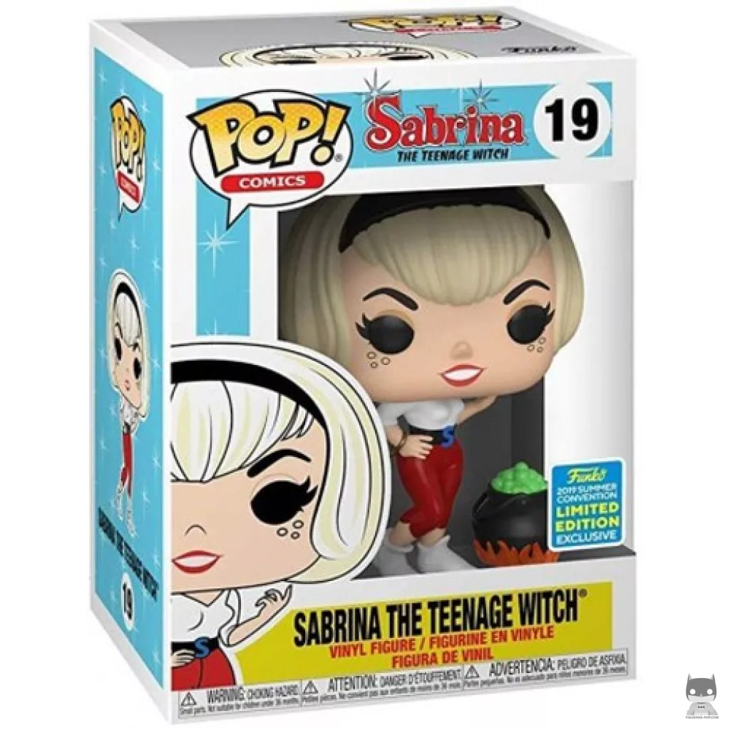 Figurine Funko POP Sabrina l'Apprentie Sorcière avec boîte