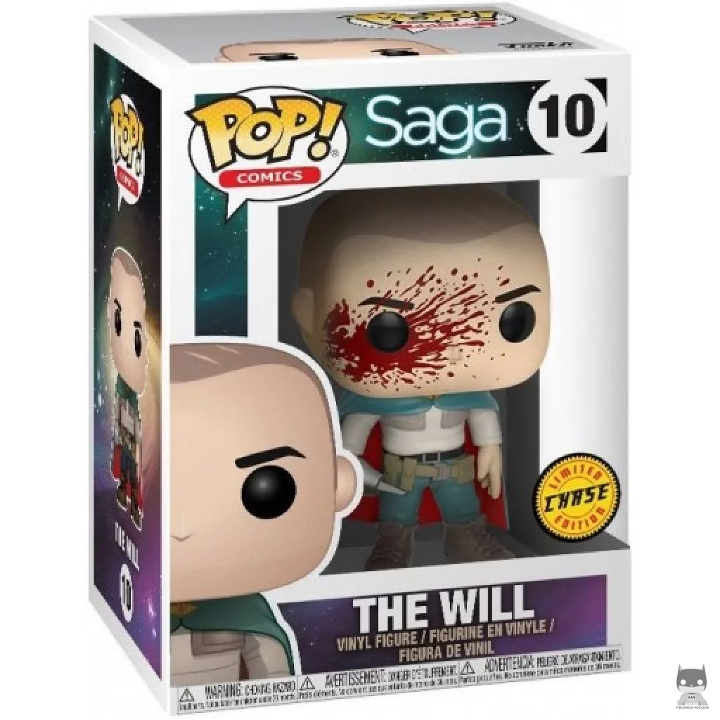 Figurine Funko POP Le Testament avec lance (Chase) avec boîte