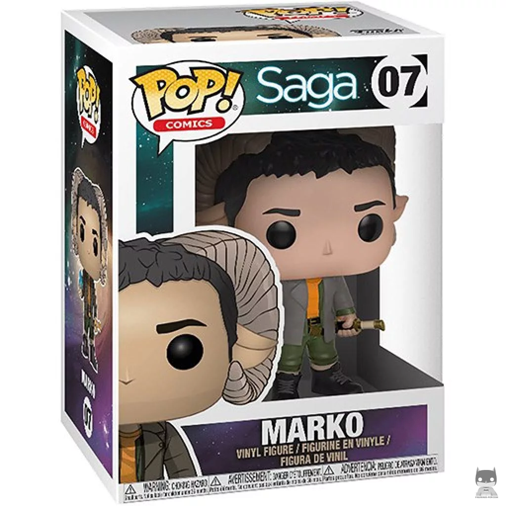 Figurine Funko POP Marko avec épée avec boîte