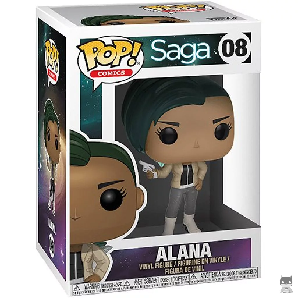 Figurine Funko POP Alana avec pistoler avec boîte