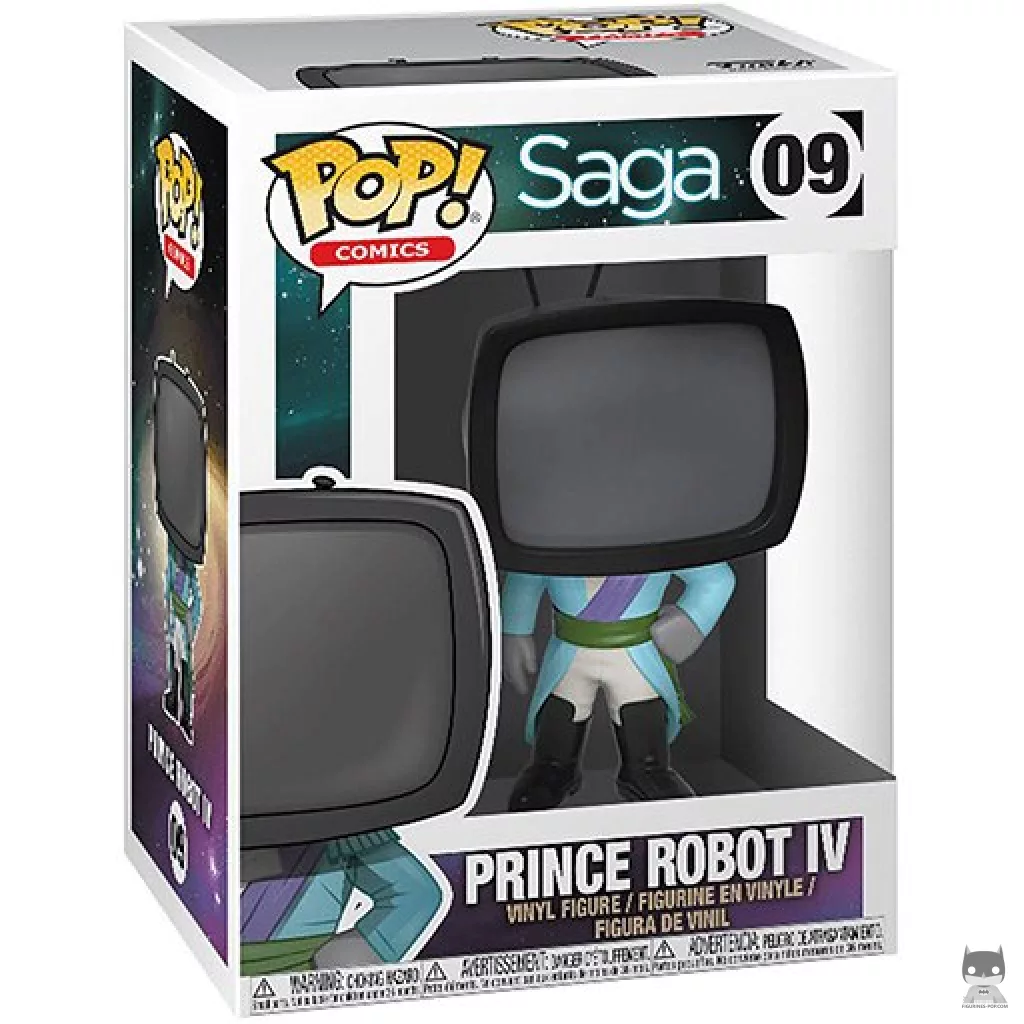Figurine Funko POP Prince Robot IV avec boîte
