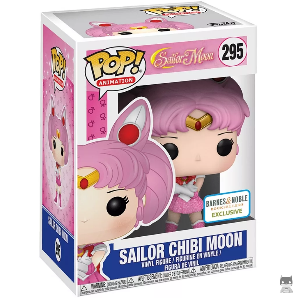 Figurine Funko POP Sailor Chibi Moon (Glitter) avec boîte