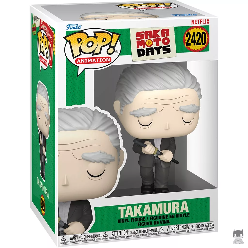 Figurine Funko POP Takamura avec boîte
