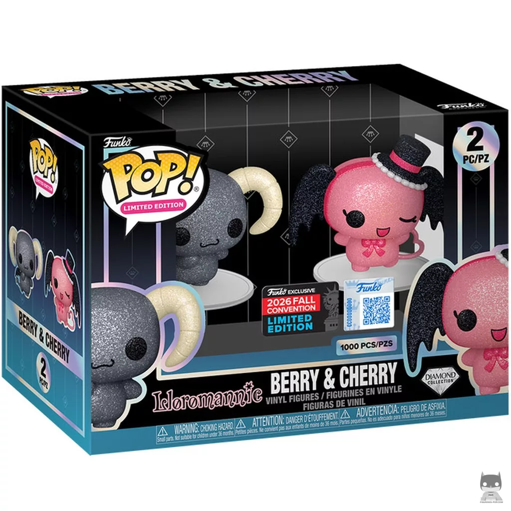 Figurine Funko POP Berry & Cherry (Diamond Glitter) avec boîte