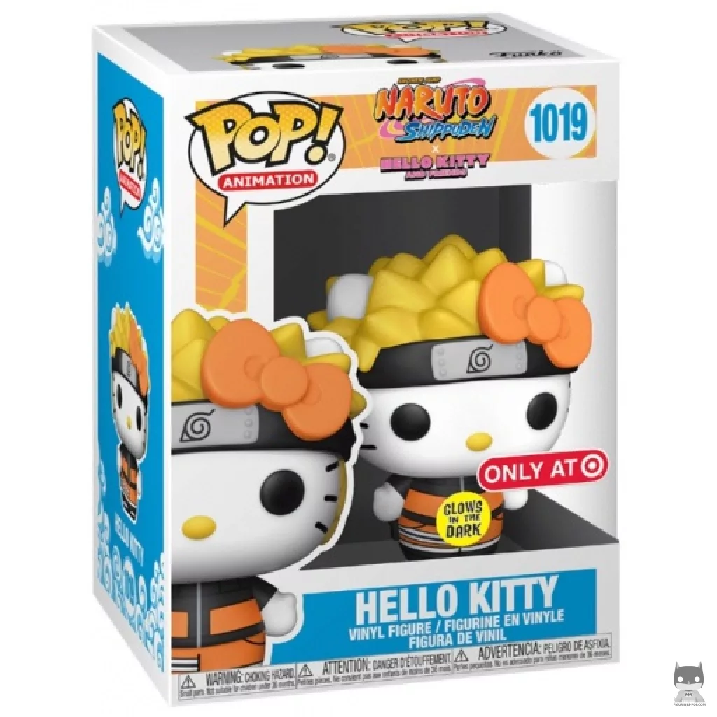 Figurine Funko POP Hello Kitty (Glow in the Dark) avec boîte