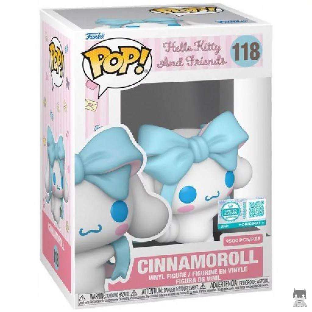 Figurine Funko POP Cinnamoroll avec boîte