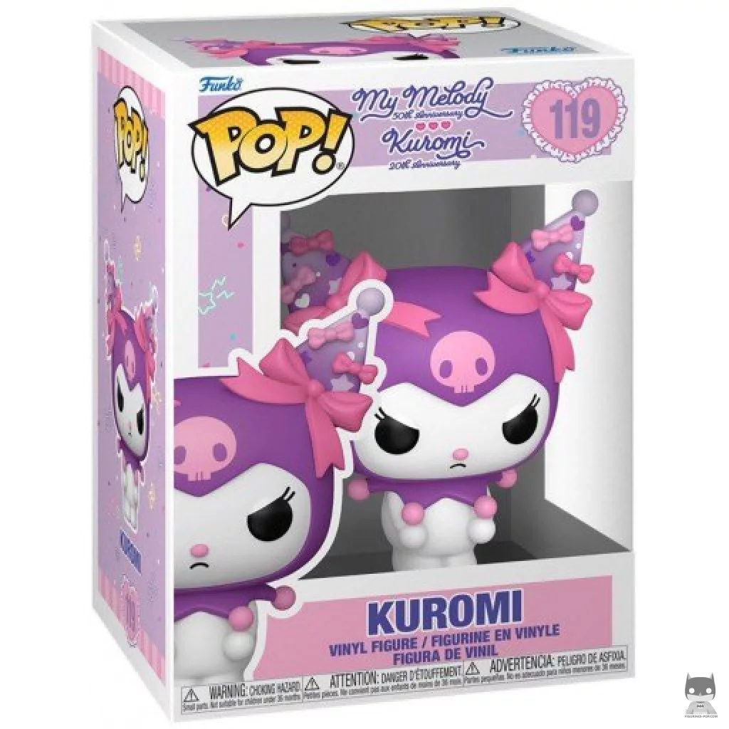 Figurine Funko POP Kuromi avec boîte