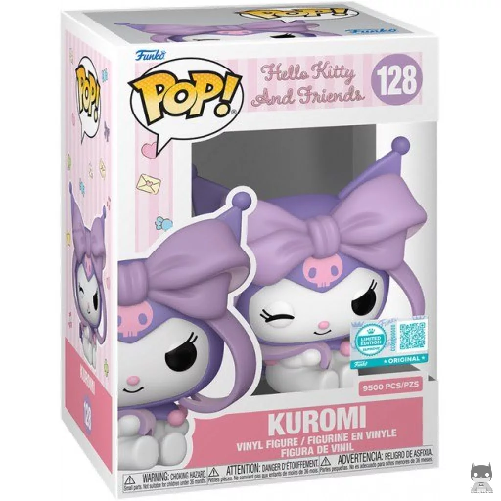Figurine Funko POP Kuromi avec Nœud avec boîte