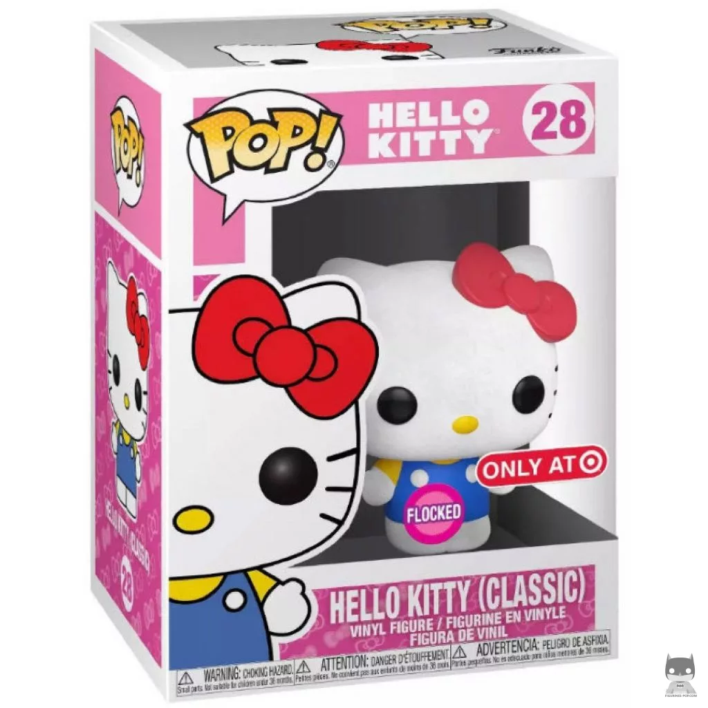 Figurine Funko POP Hello Kitty Classique (Flocked) avec boîte
