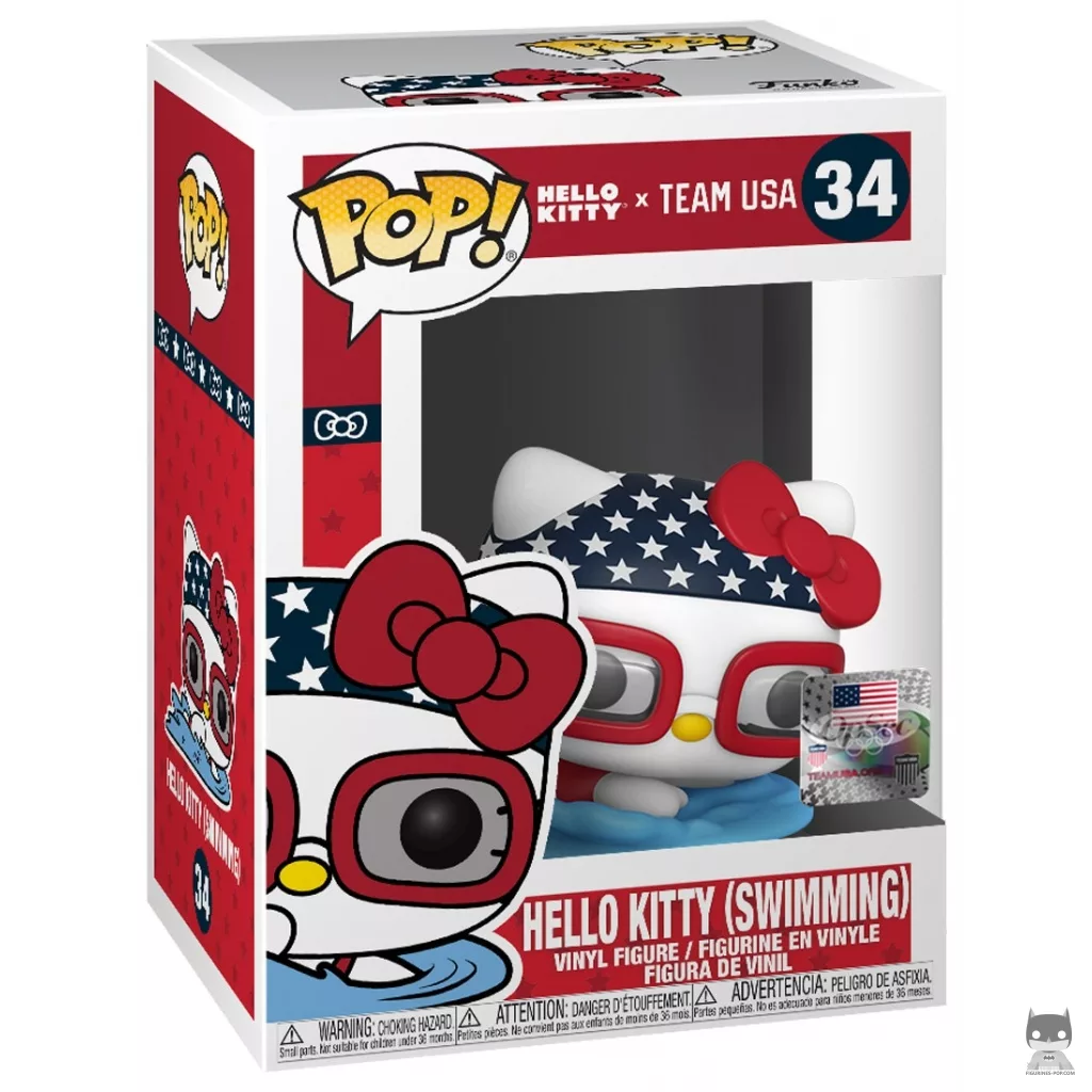 Figurine Funko POP Hello Kitty (Natation) avec boîte