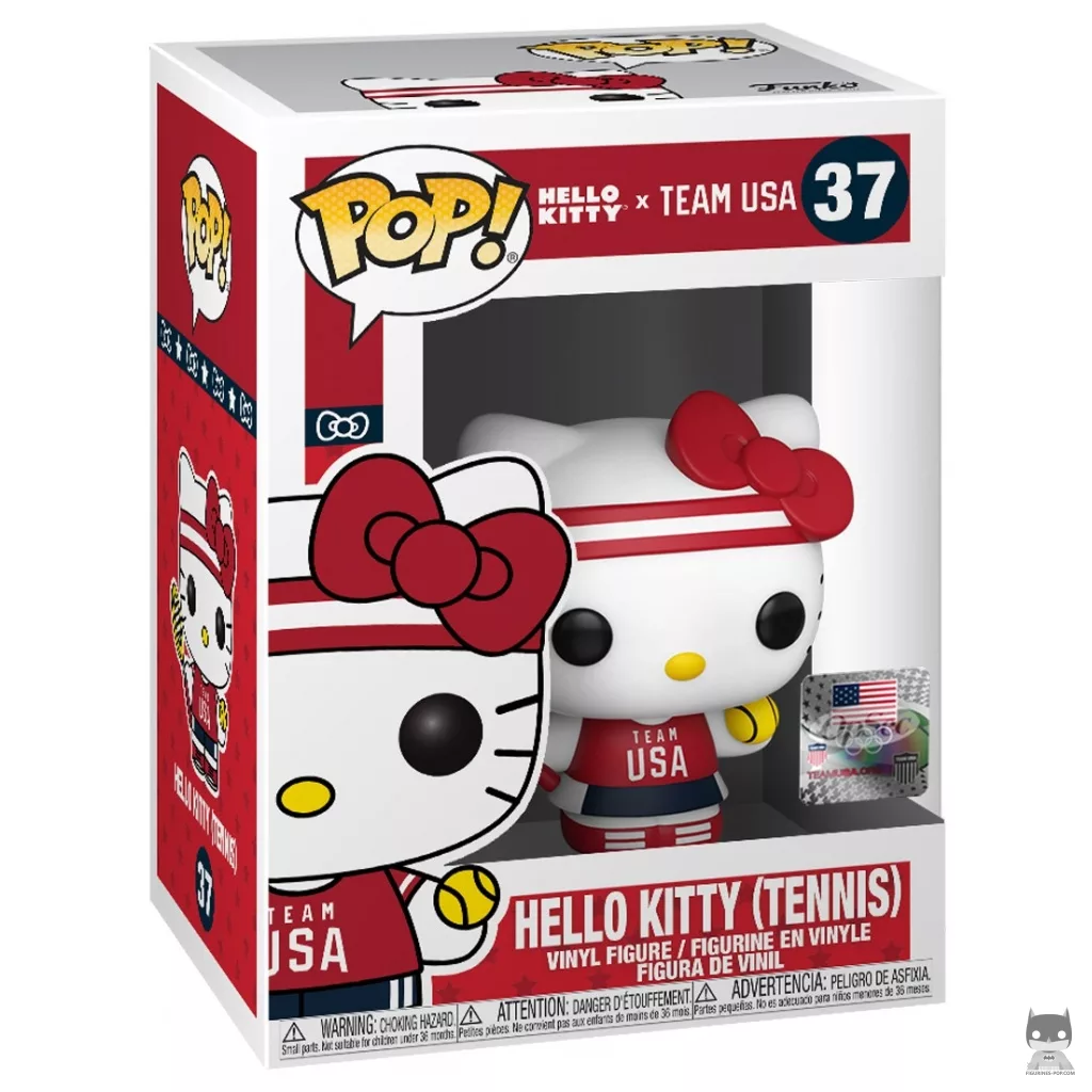 Figurine Funko POP Hello Kitty (Tennis) avec boîte