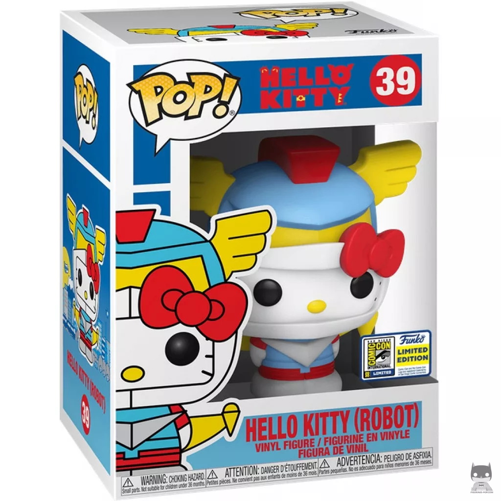 Figurine Funko POP Hello Kitty Robot avec boîte