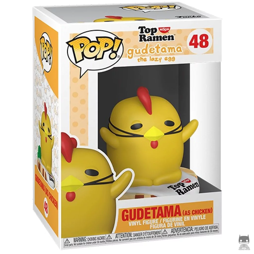 Figurine Funko POP Gudetama en Poulet avec boîte