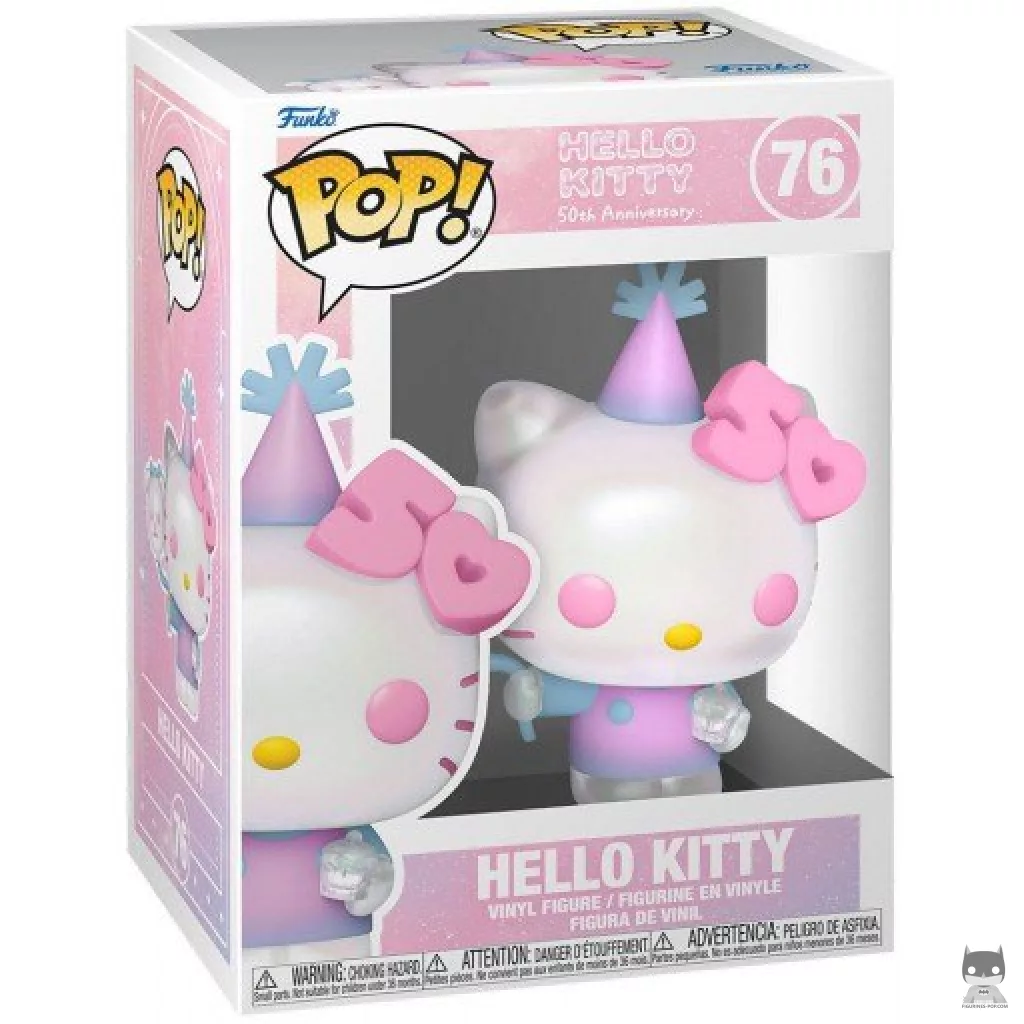 Figurine Funko POP Hello Kitty (50ème Anniversaire) avec boîte