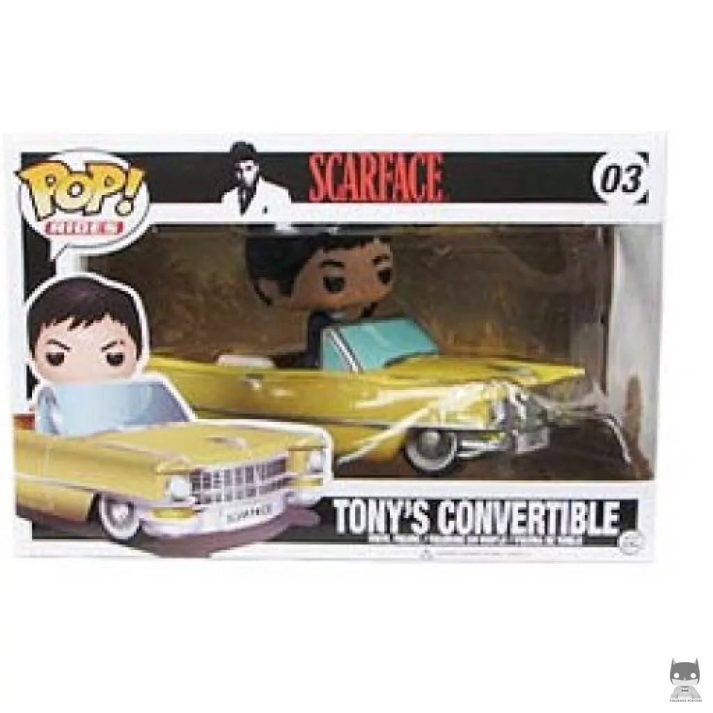 Figurine Funko POP Tony en Cadillac avec boîte