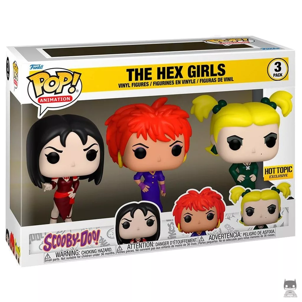 Figurine Funko POP Les Hex Girls avec boîte