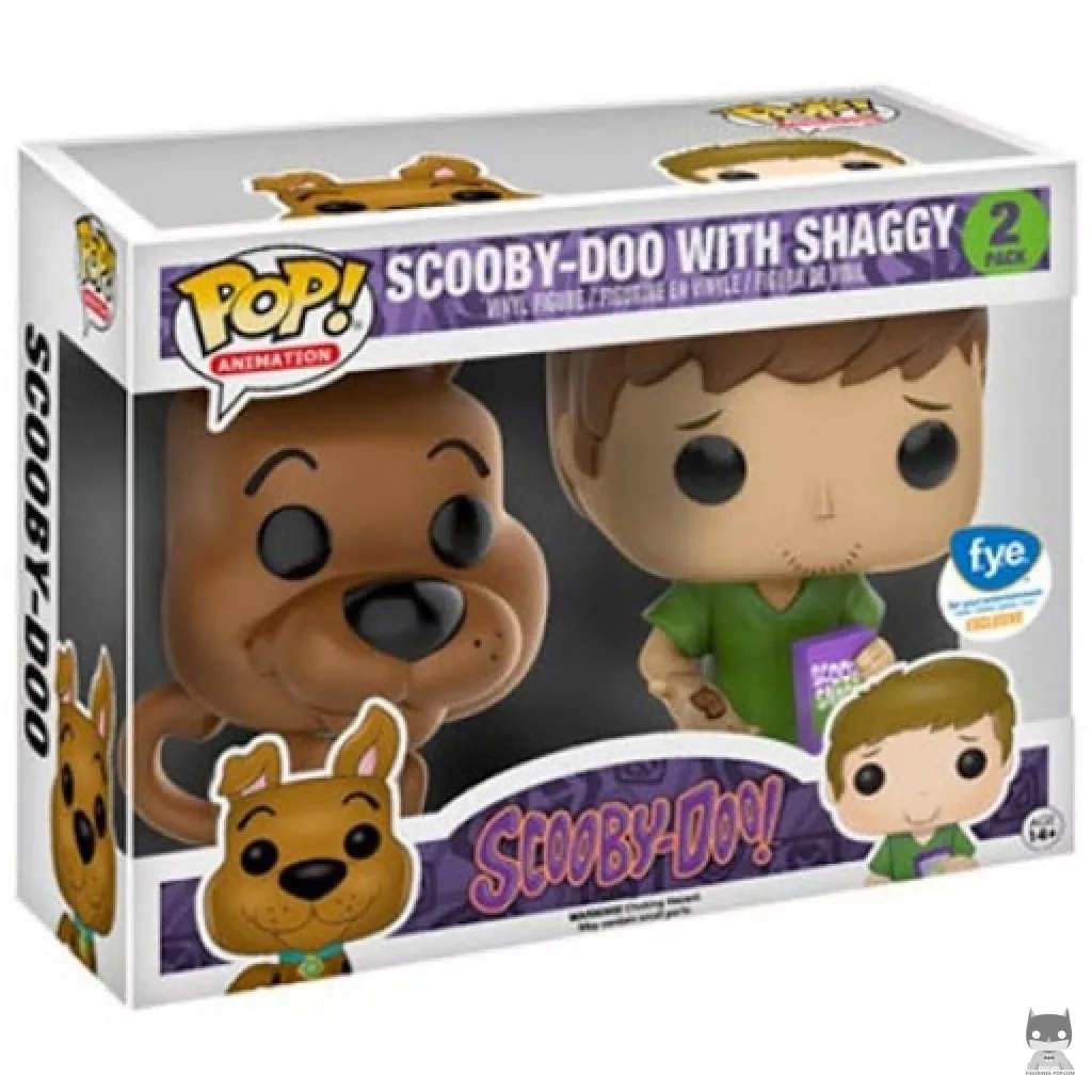 Figurine Funko POP Scooby-Doo & Sammy avec boîte