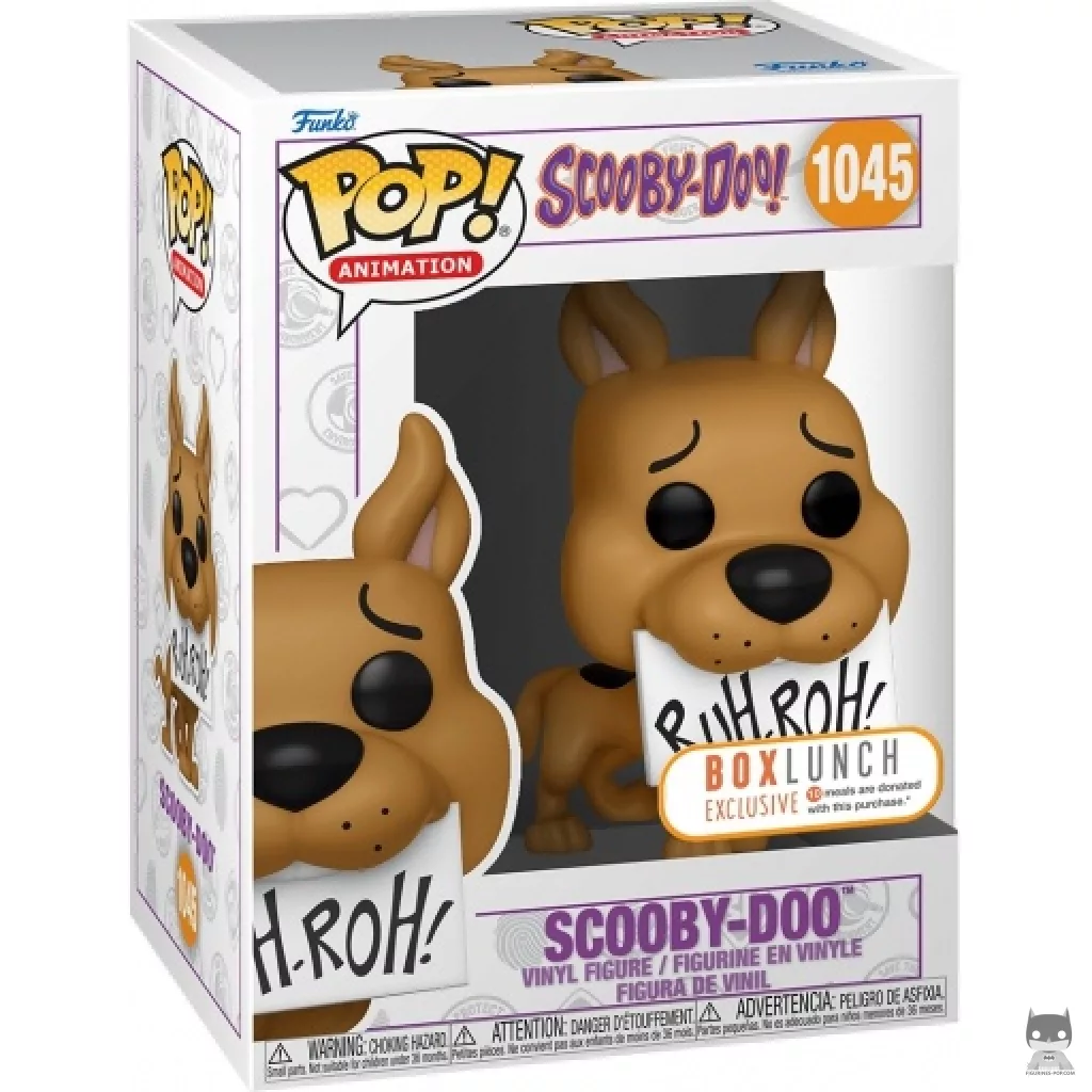 Figurine Funko POP Scooby-Doo Ruh-Roh avec boîte
