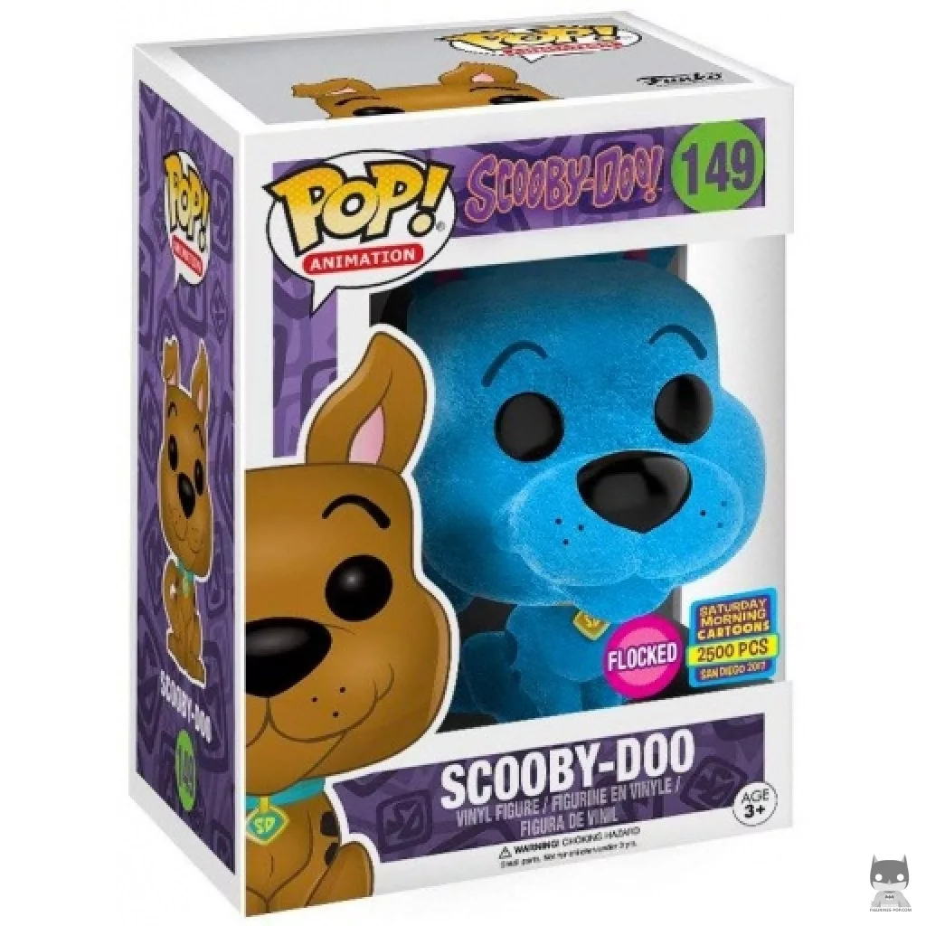 Figurine Funko POP Scooby-Doo (Bleu) avec boîte