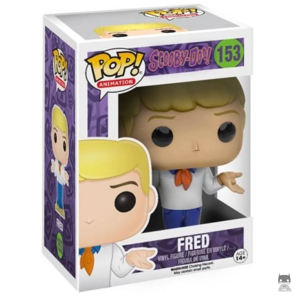 Figurine Funko POP Fred Jones avec boîte