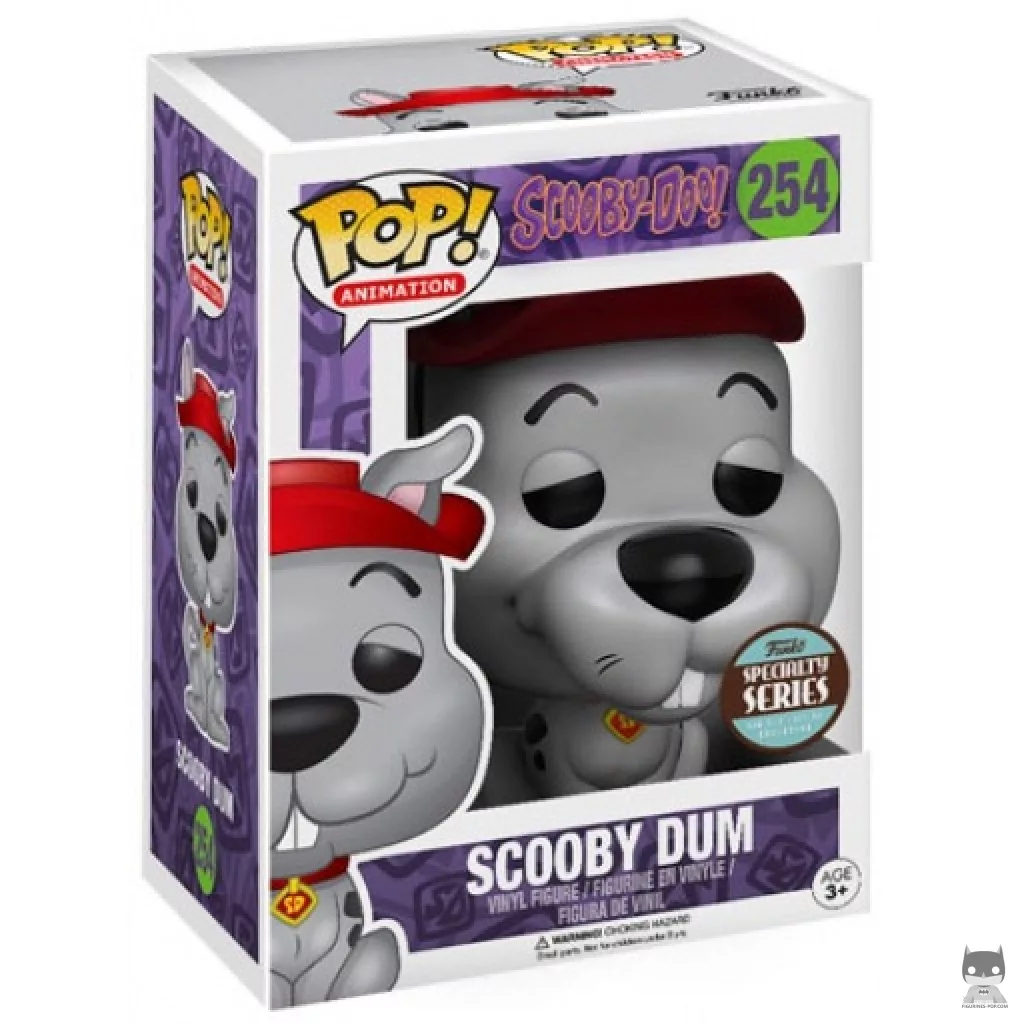 Figurine Funko POP Scooby Dum avec boîte