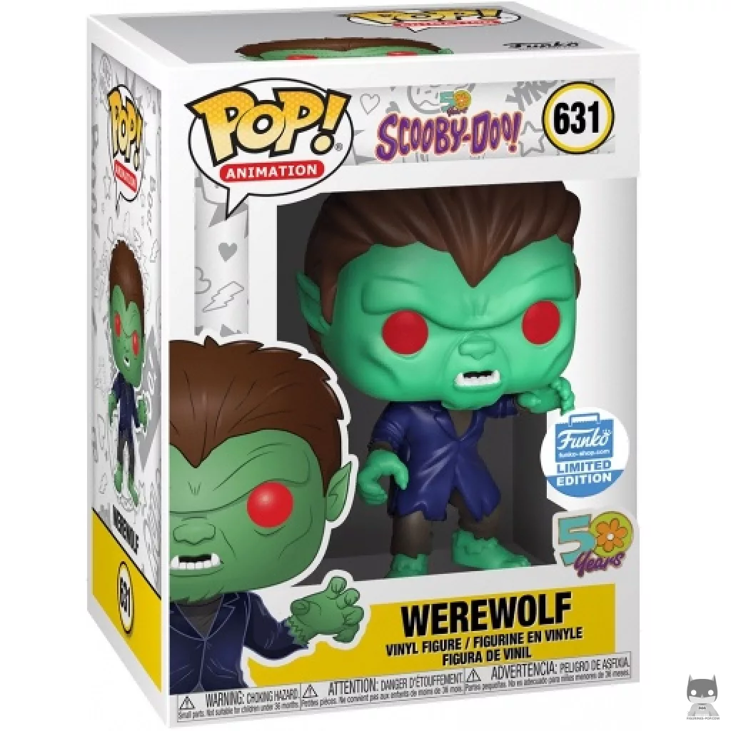 Figurine Funko POP Le loup-garou avec boîte