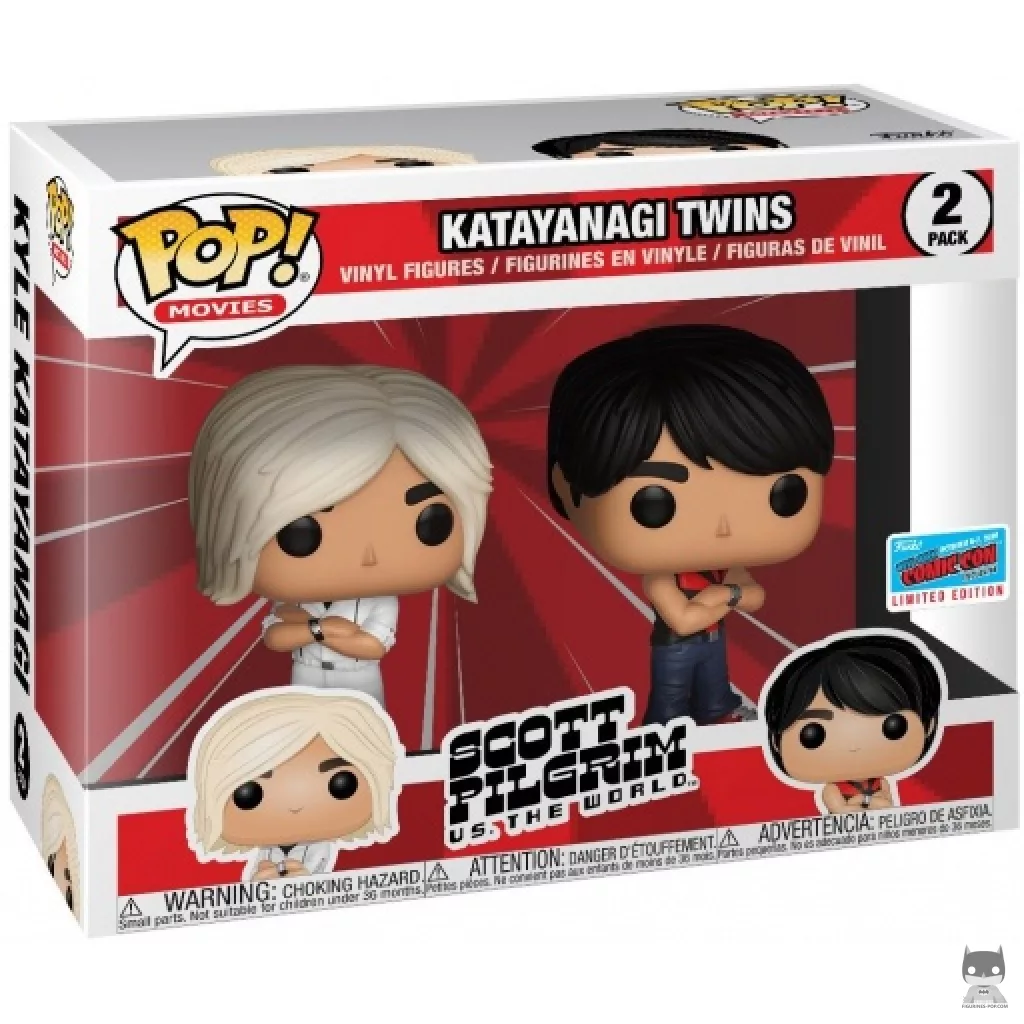Figurine Funko POP Les Jumeaux Katayanagi avec boîte
